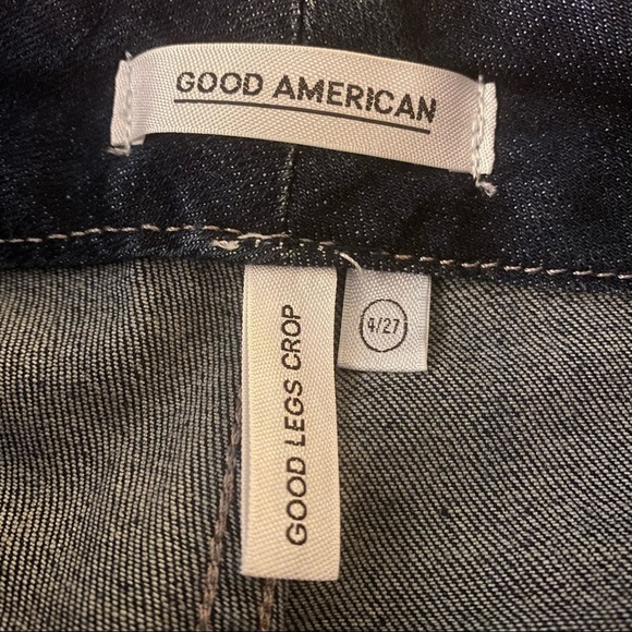 Good American Good Legs Crop Super Stretch Jeans - Picture 10 of 16